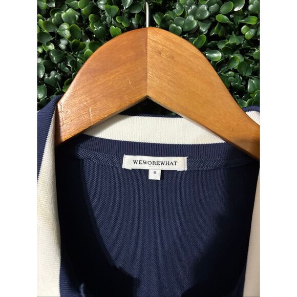 WeWoreWhat NAVY BLUE White Tennis Dress - Size Small TENNIS CLUB NEW YORK - Picture 7 of 7